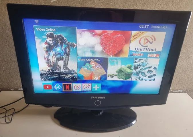 TV LCD SAMSUNG 26 POLEGADAS COM DEFEITO - Foto 2