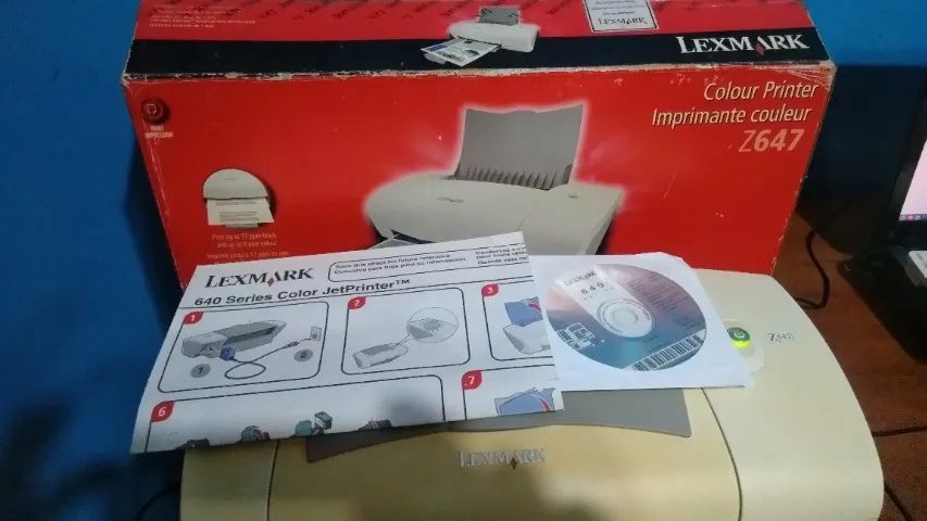 Impressora Lexmark Z647 Na Caixa (Ligando Perfeitamente)