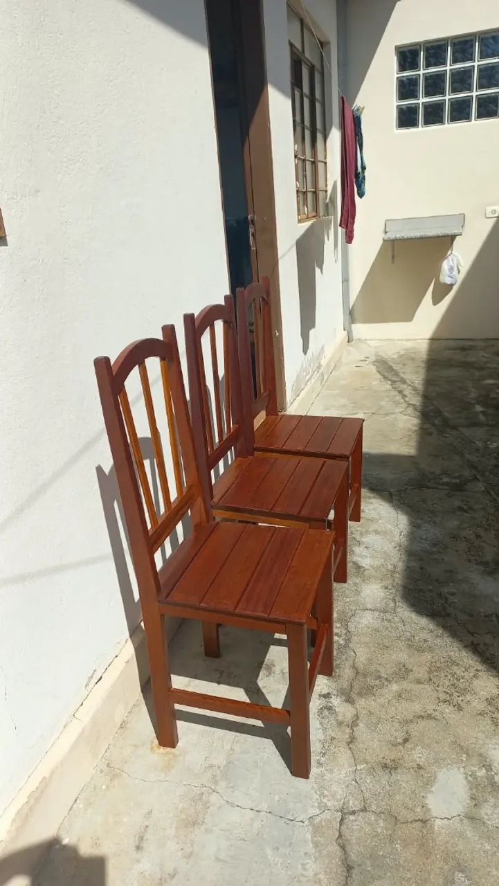 Cadeira de madeira maciça - Foto 3
