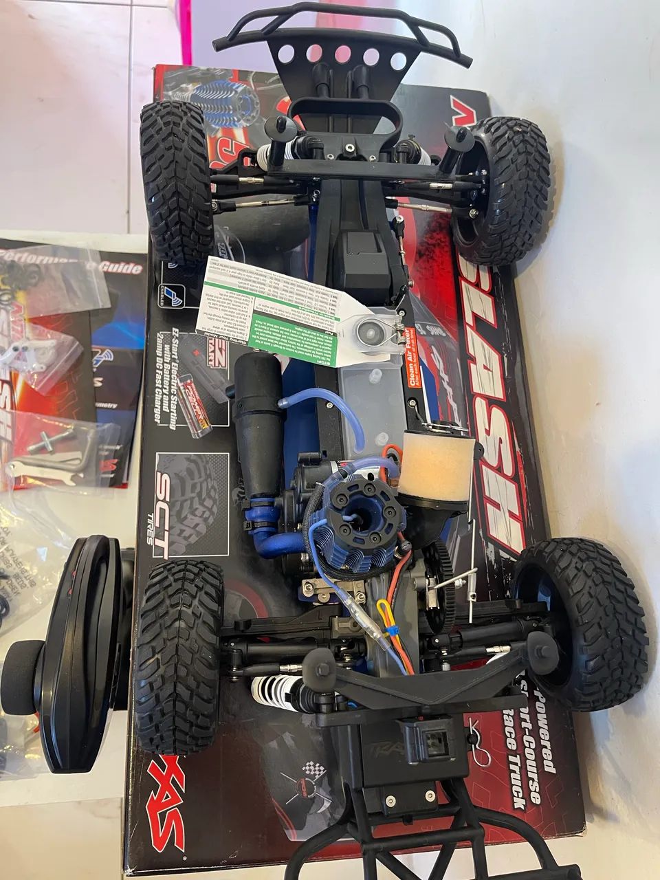 Automodelo Traxxas Slash Nitro 2wd - Foto 4