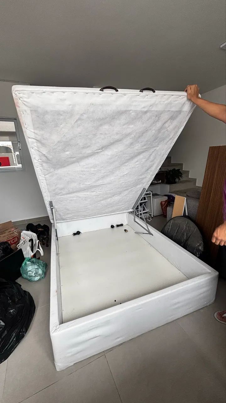 Cama Box Baú Casal MGA (Abertura Frontal) - Foto 3