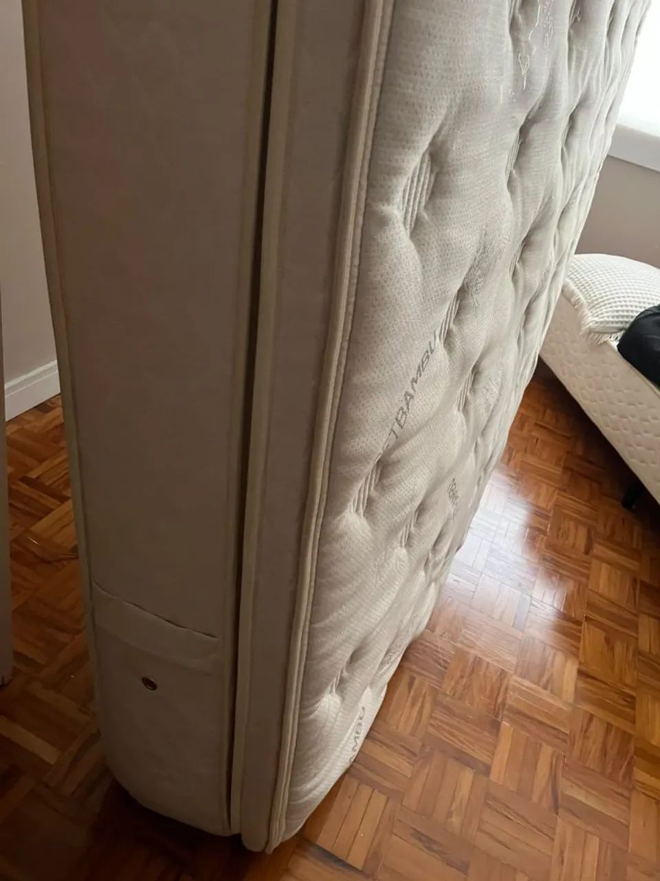 Cama box bipartido + colchão soft bambú  - Foto 4