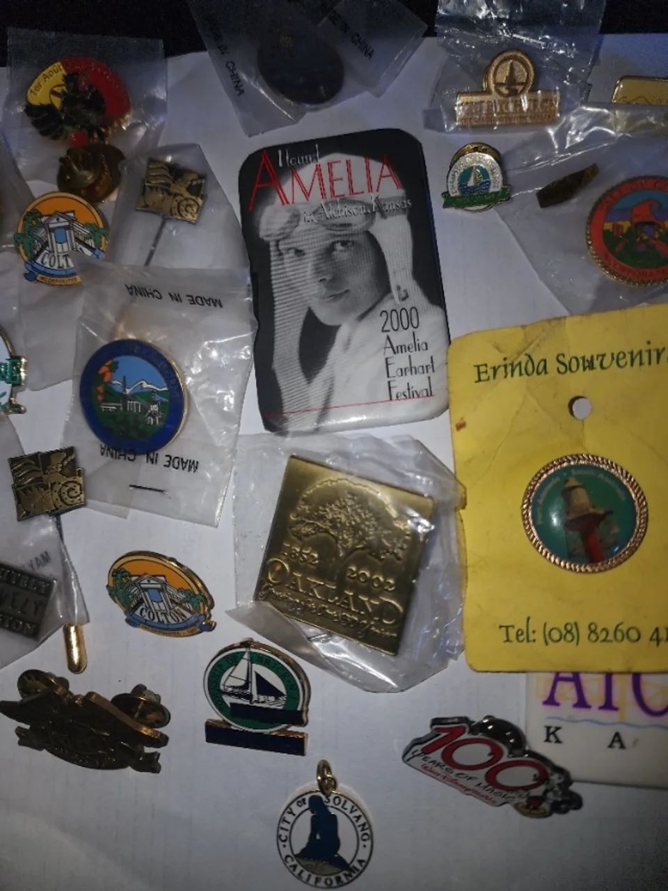 Pins diversos vendo individual