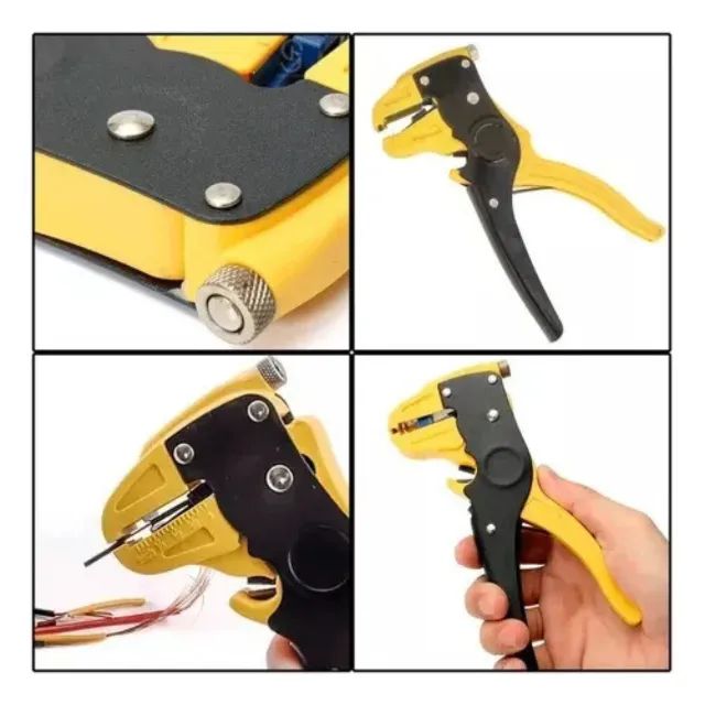 Alicate Decapador De Fio Desencapador Cabo 0,2 A 6mm Potente BOMVINK BOM-1705 - Foto 4