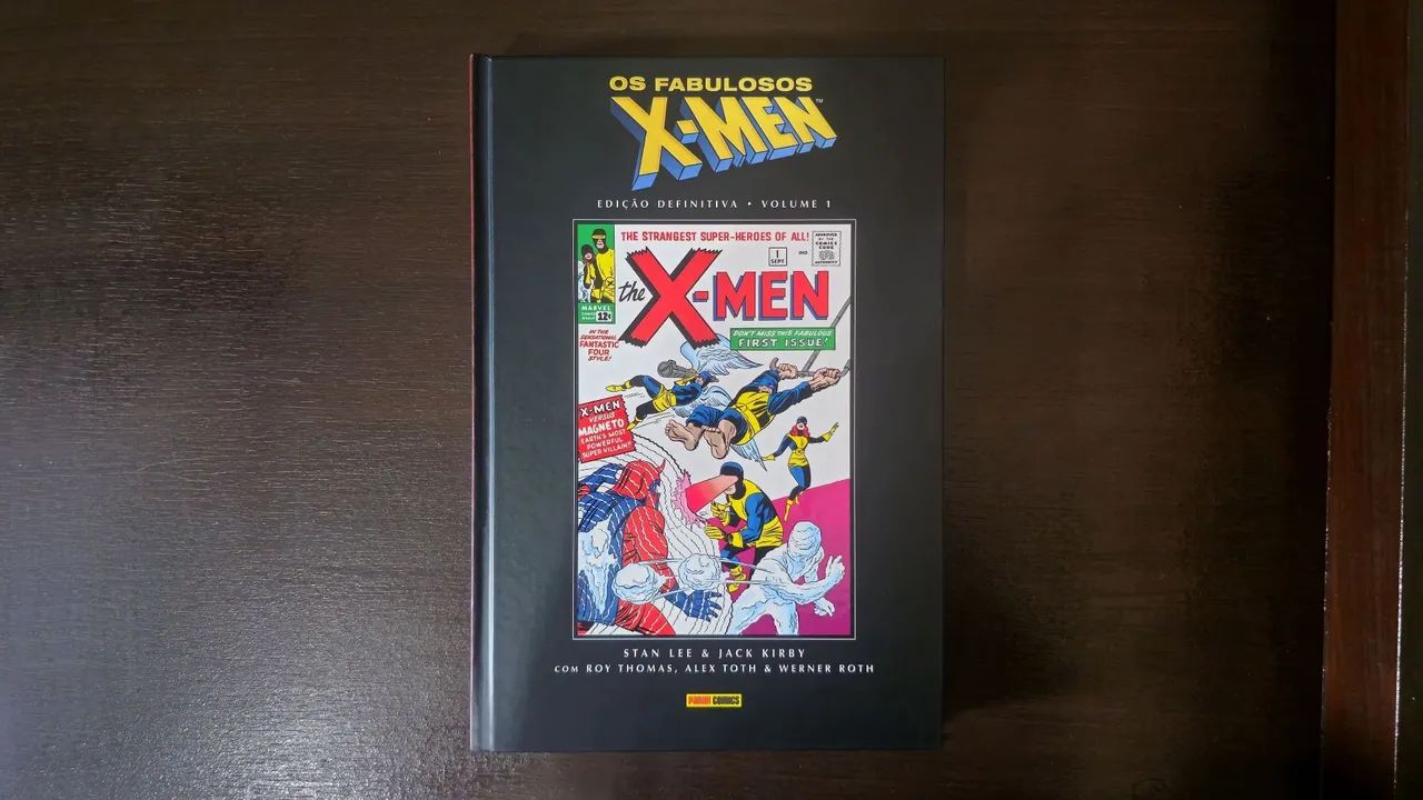 Os Fabulosos X-Men - Edição Definitiva Vol. 1 - Marvel - HQ Panini