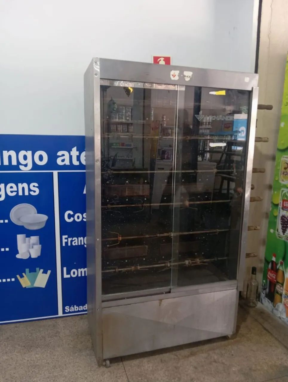 Máquina de assar frango para 30 frangos - Foto 2