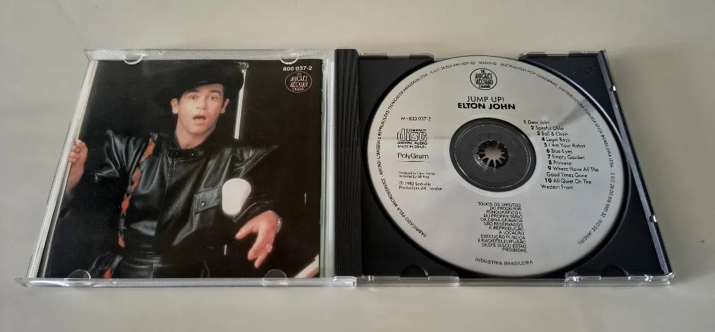 CD Elton John - Jump Up! -  Rocket Record - Polygram - Ind. Brasileira - Foto 3