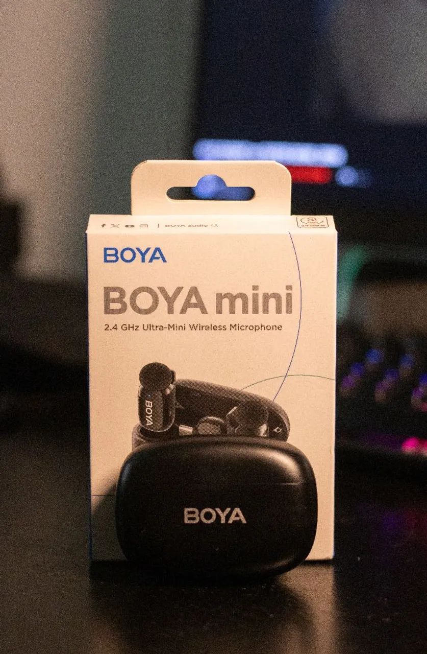 Microfone BOYA Mini Lapela