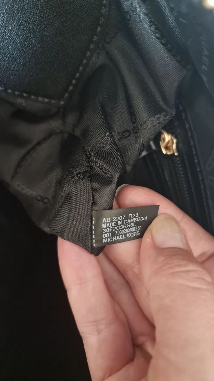 Bolsa Michael Kors kelsey nova couro - Foto 4