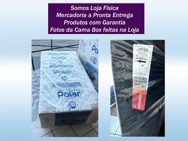 Cama Box Solteiro Coljugada | Entrega Grátis e Imediata - Foto 5