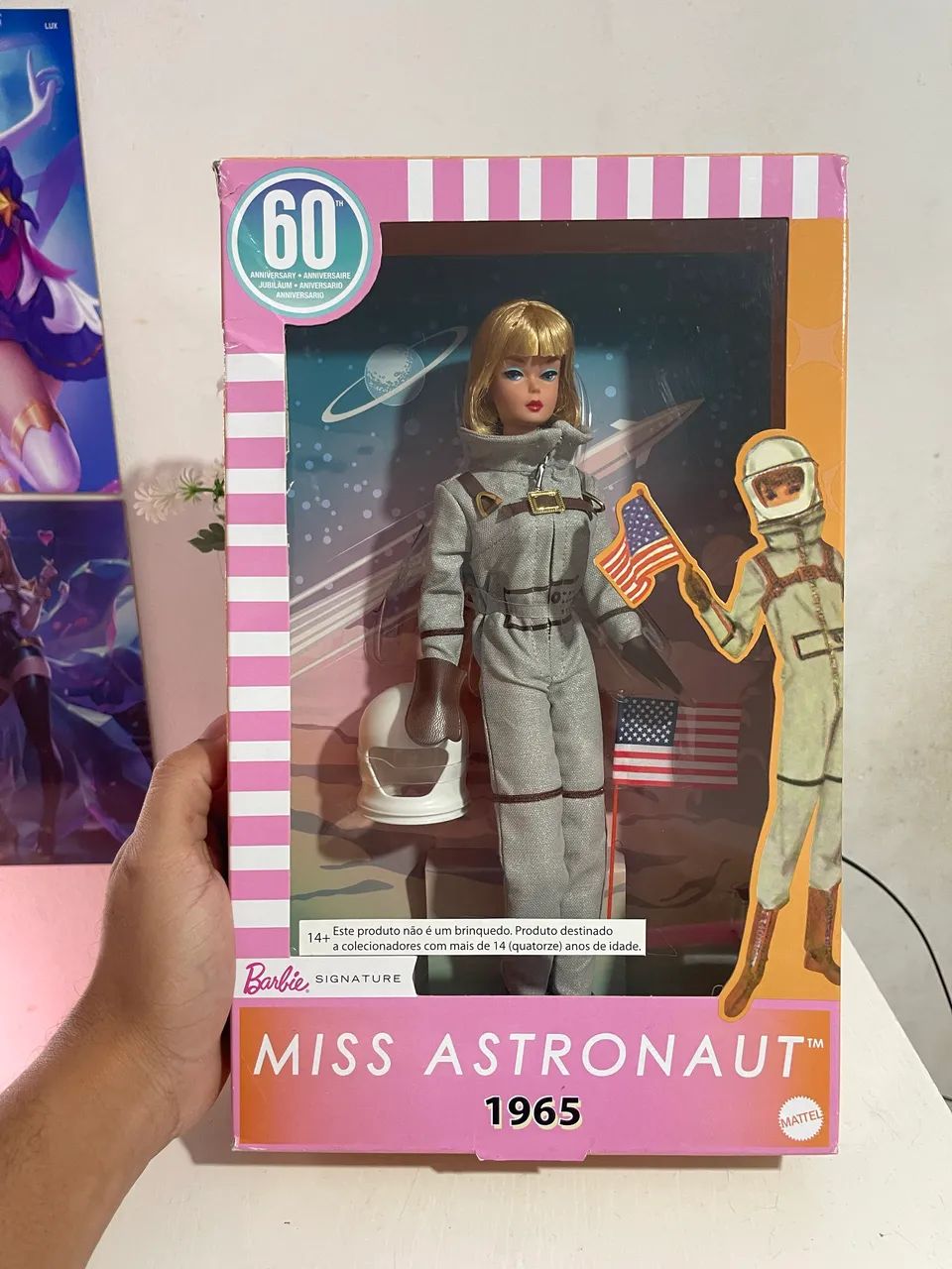 Boneca Barbie Miss astronauta 