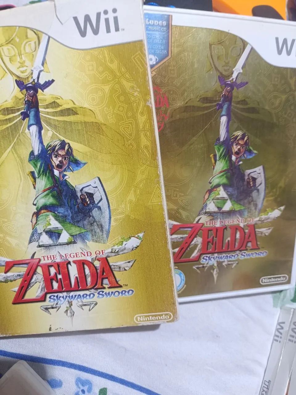 Zelda skysword wii Wii u - Jogos de Vídeo Game - Viga, Nova Iguaçu