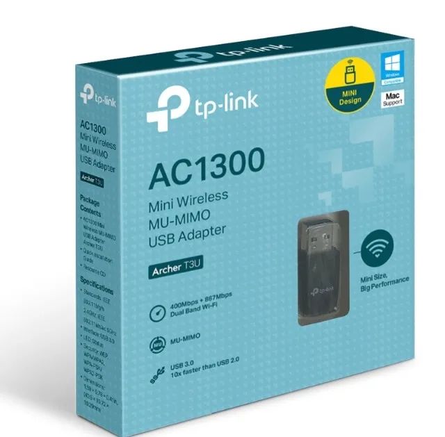 Adaptador Usb Wirelles 3.0 TP-Link ac1300 mu-mimo usb - Foto 2