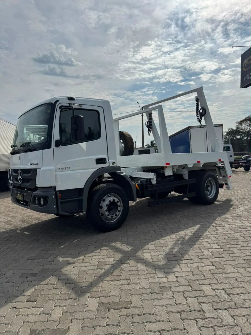 MB ATEGO 1419 - POLIGUINDASTE SIMPLES  - Foto 5