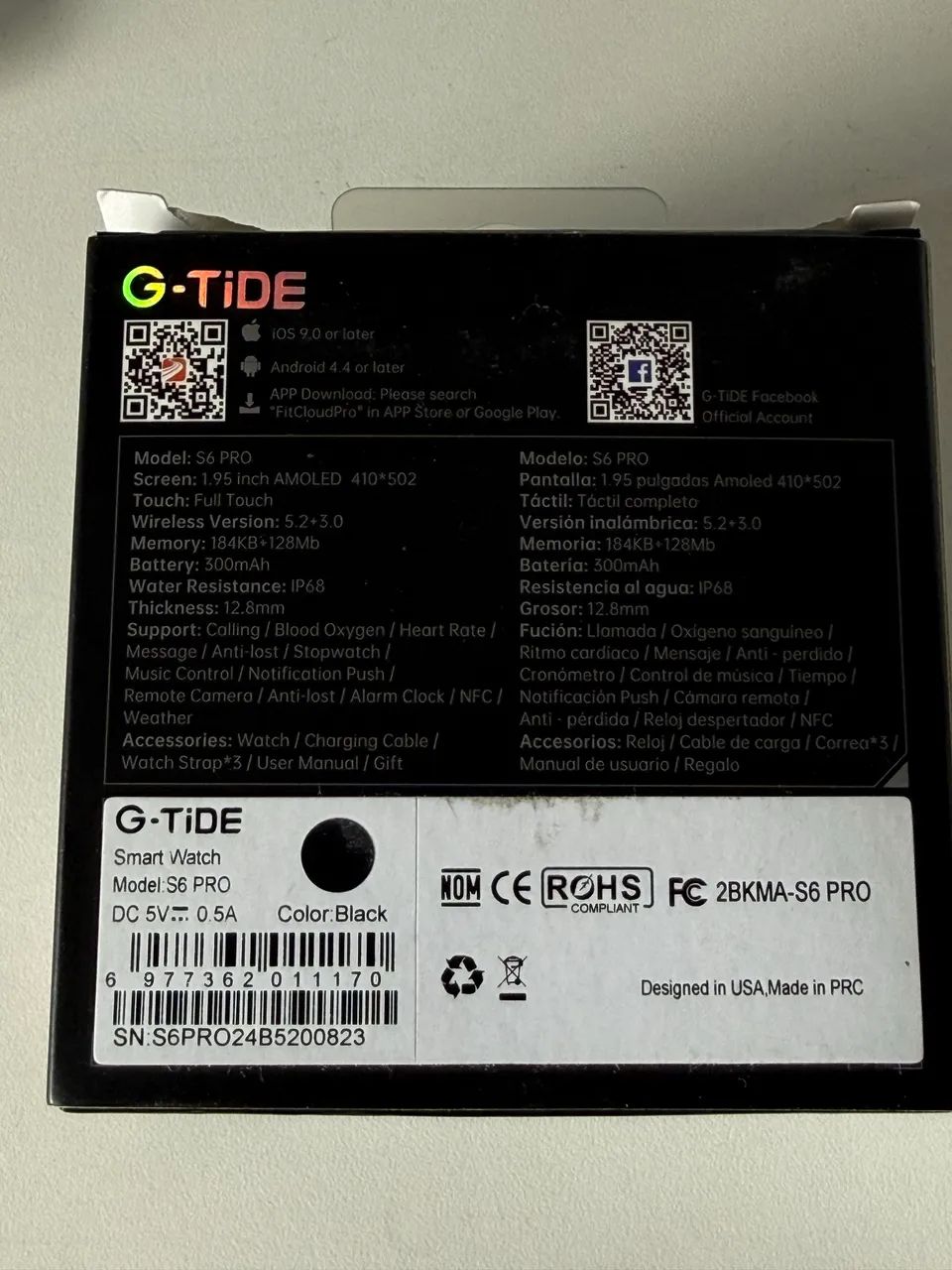 Smartwatch S6 Pro GTide + pulseira de brinde - Foto 6