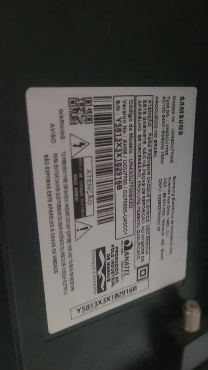 Tv Samsung 43 polegadas  - Foto 3