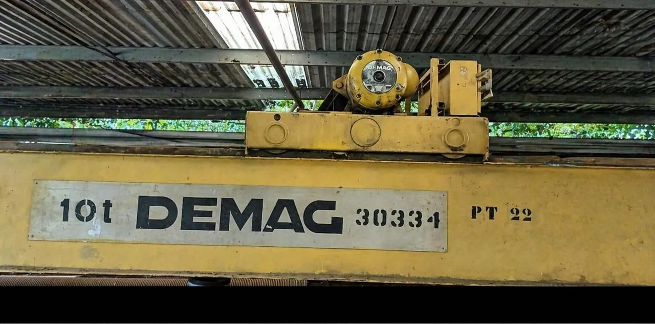 PONTES ROLANTES 10 T e 5 T - MARCA DEMAG - Foto 5