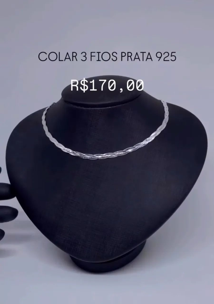 Colar Prata 925 