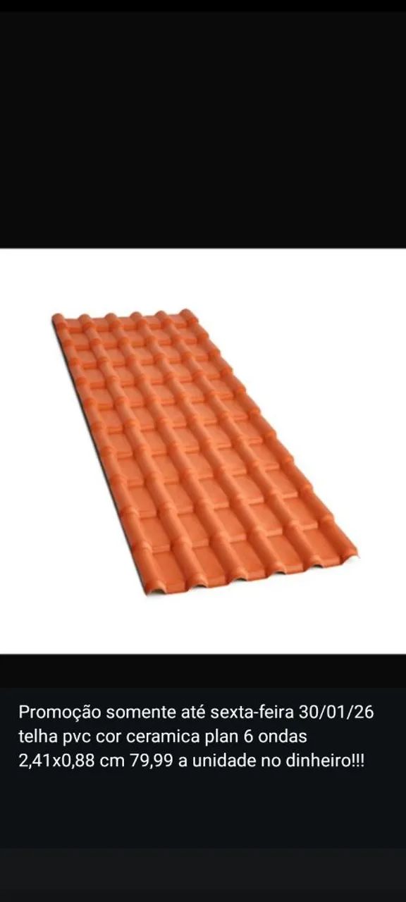 Telha em pvc