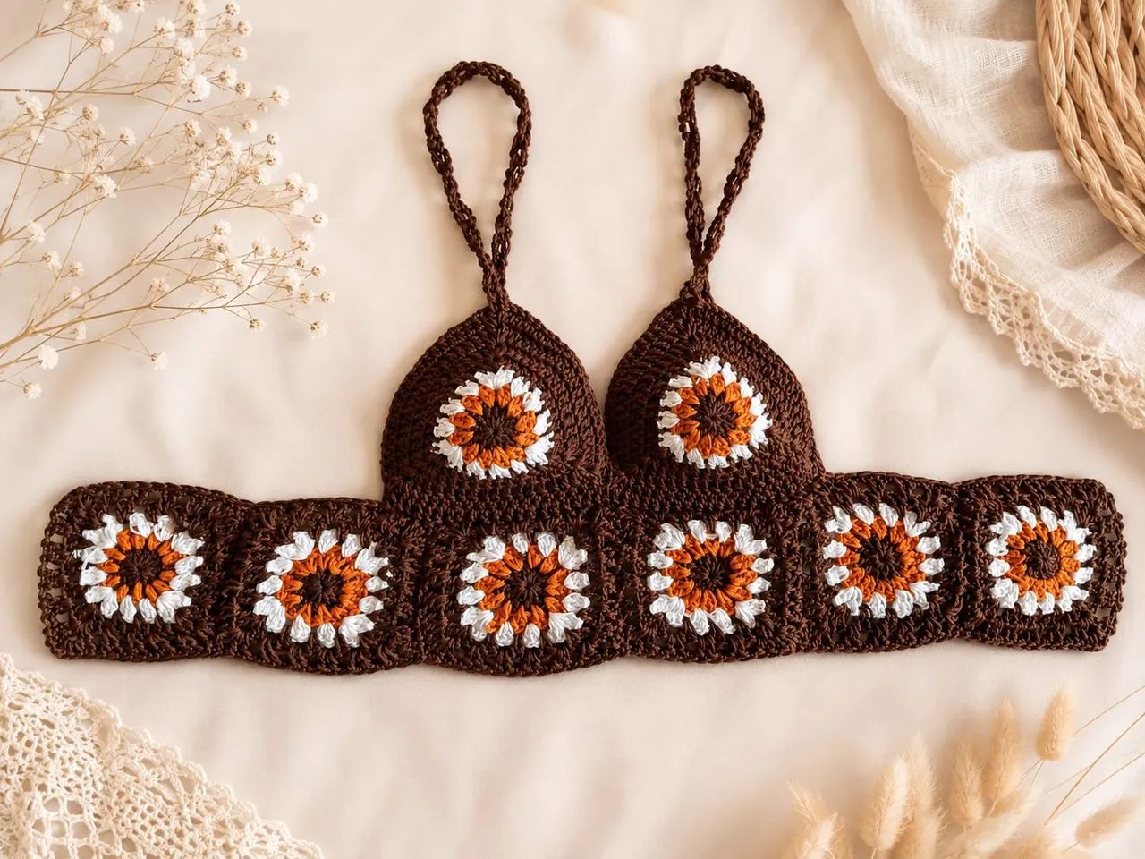 Cropped de crochê  - Foto 2