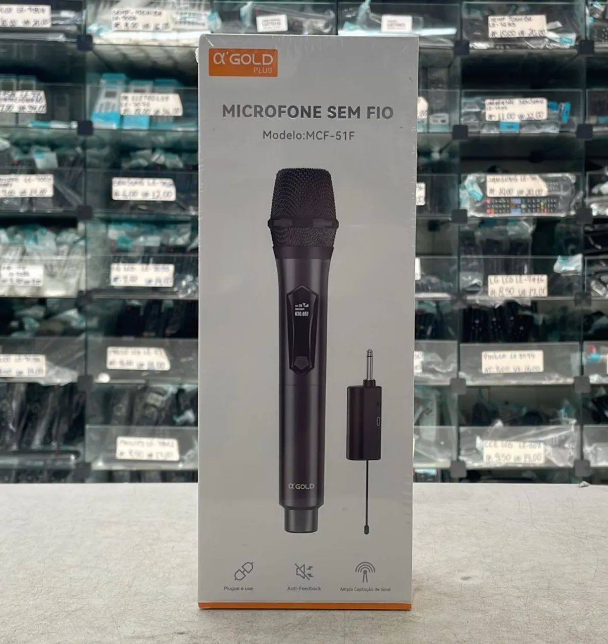 Microfone duplo ou Simples com ou sem fio  - Foto 2