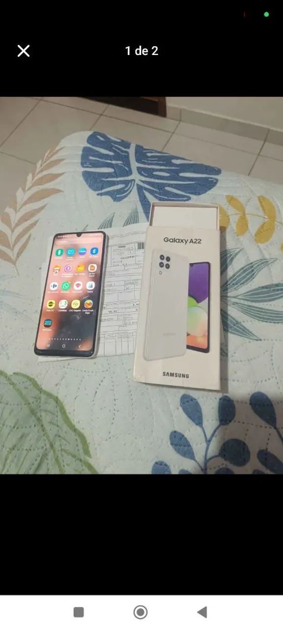 Galaxy A22 128 gb  - Foto 2