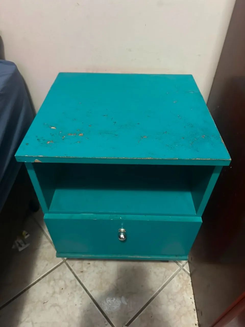 Conjunto Retrô - Rack e Mesas de Cabeceira - Foto 2