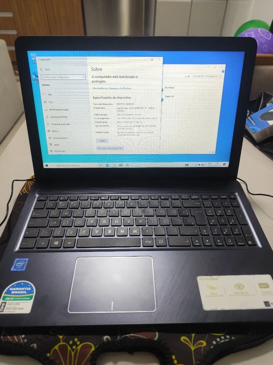 Notebook Asus 4GB RAM HD 500GB - Foto 3