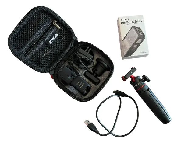 Câmera De Ação Dji Osmo Action 2 Power Combo Preto/cinza +