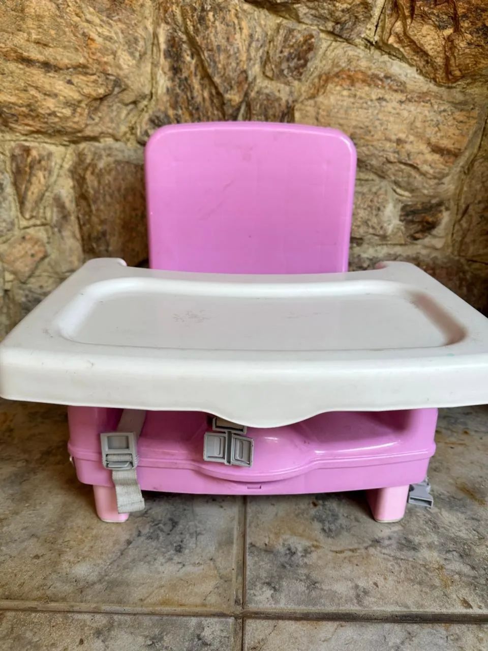 Cadeirinha de alimentação Rosa 