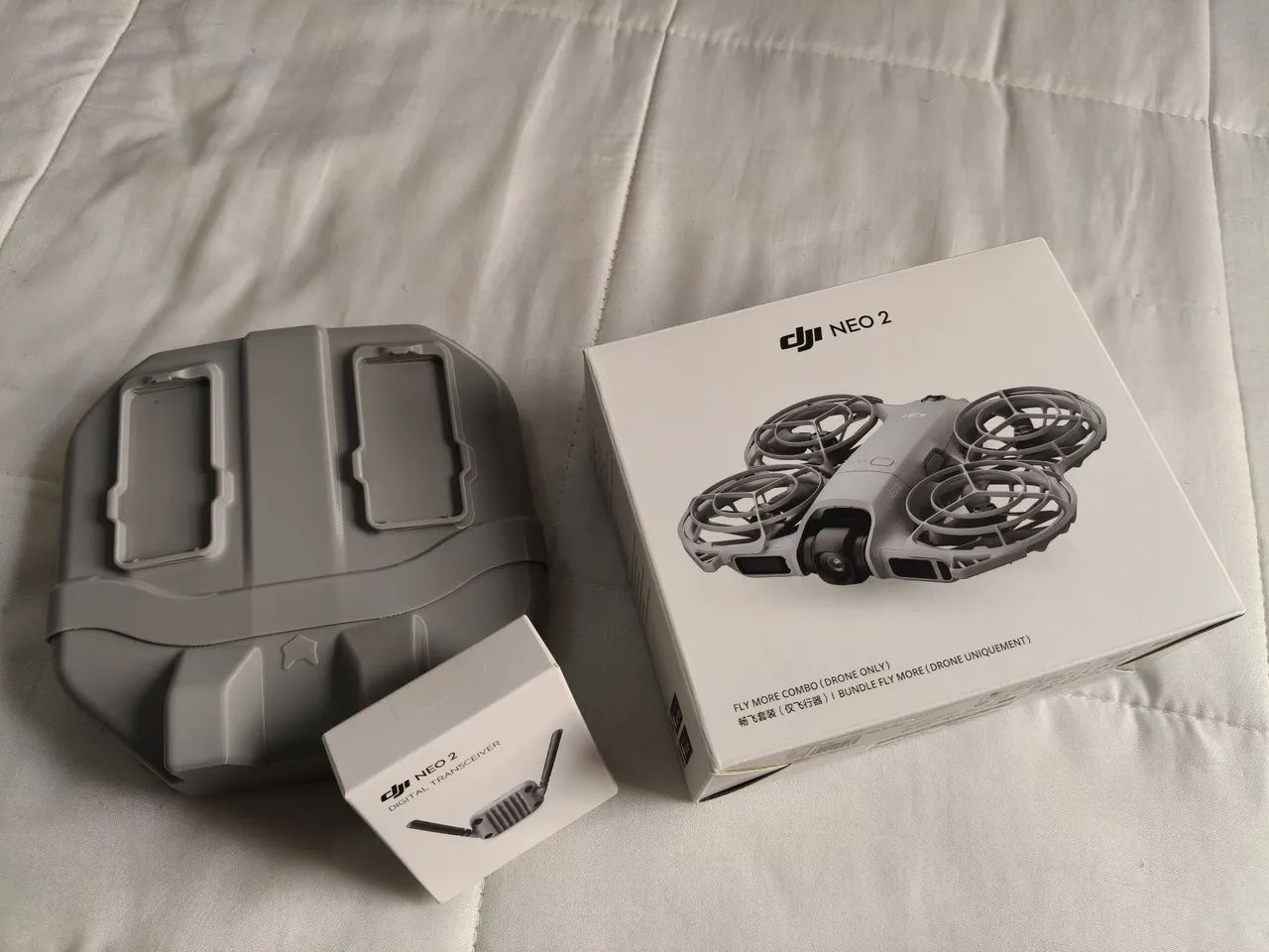 DJI Neo 2 Fly More Combo LACRADO (Sem RC) + Módulo Transceiver O4 + Case Premium