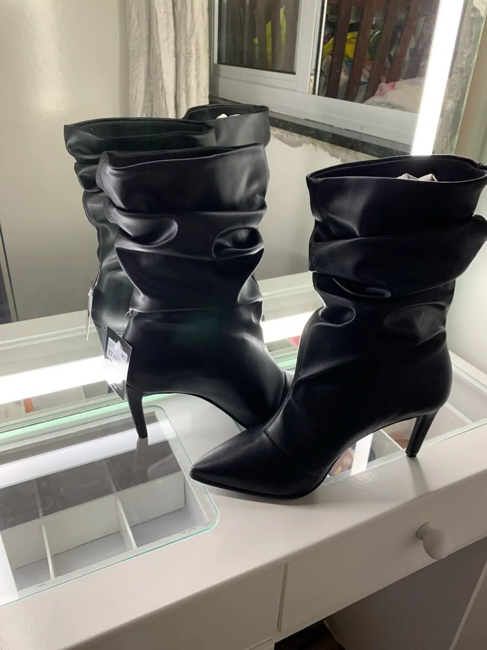 Bota cano médio  - Foto 4