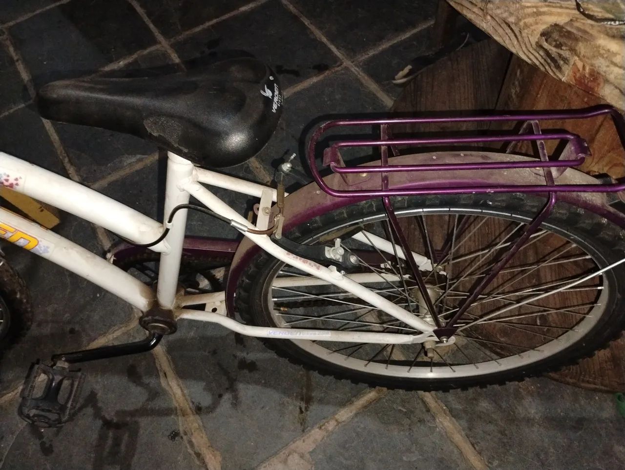 Bicicleta aro 26 com cestinha e garupa - Foto 5