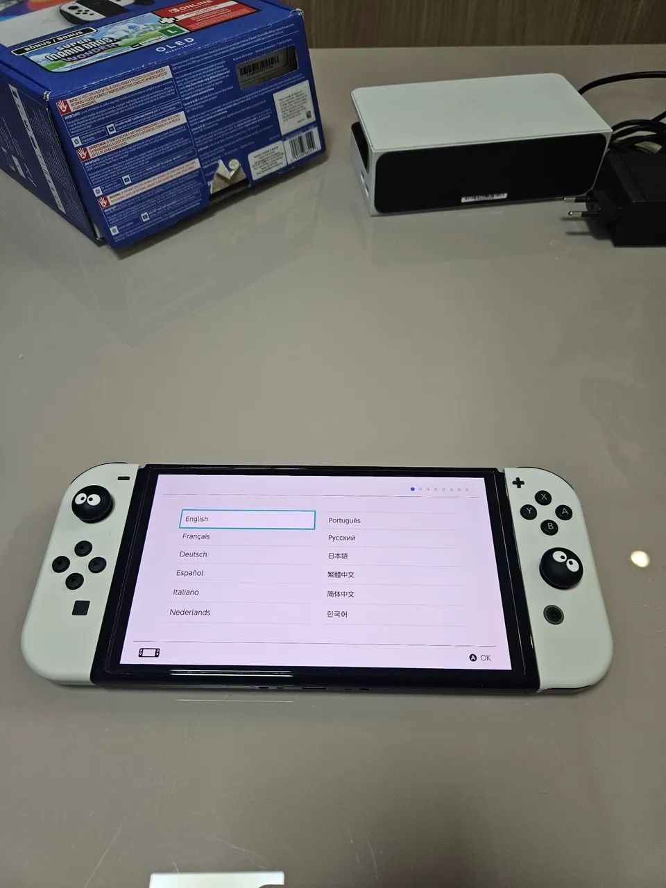 Nintendo Switch OLED + SDCard 256g - Foto 3