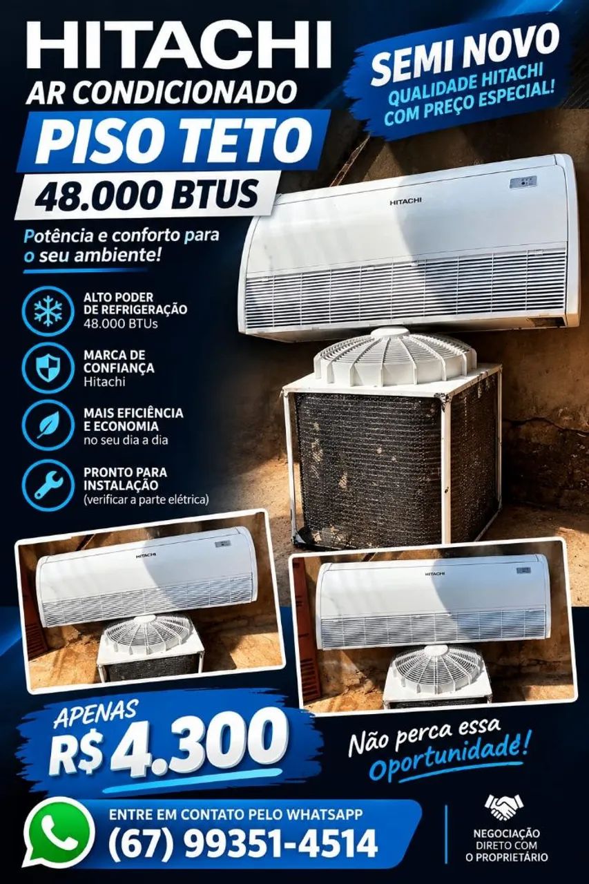 Ar condicionado cassete 