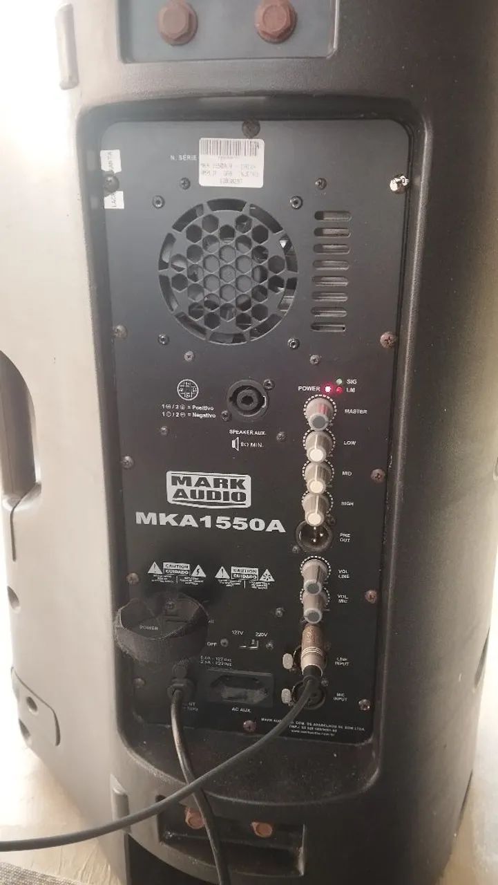 Caixa ativa Mark Audio  - Foto 2
