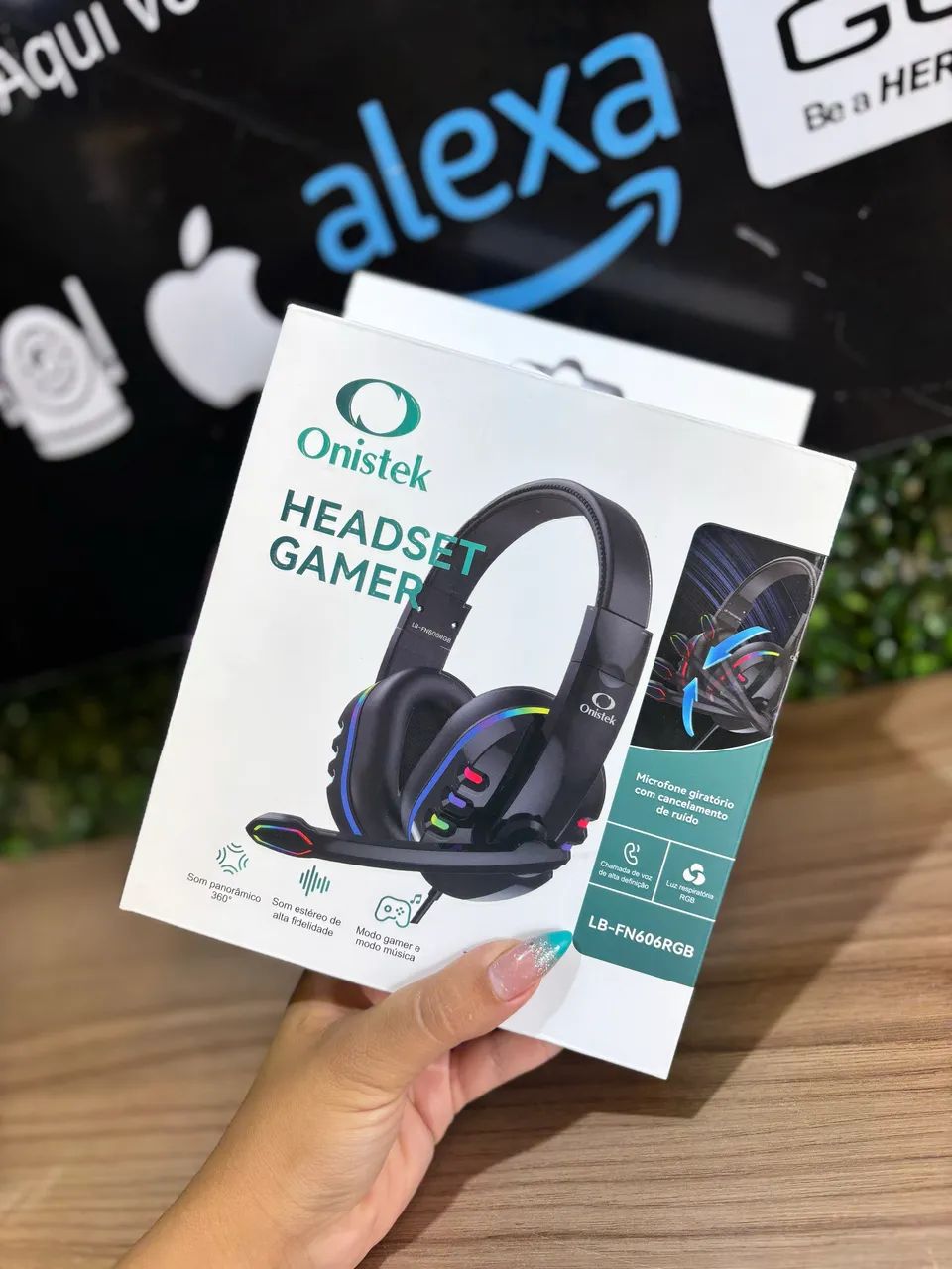 Fone Headset Gamer Onistek