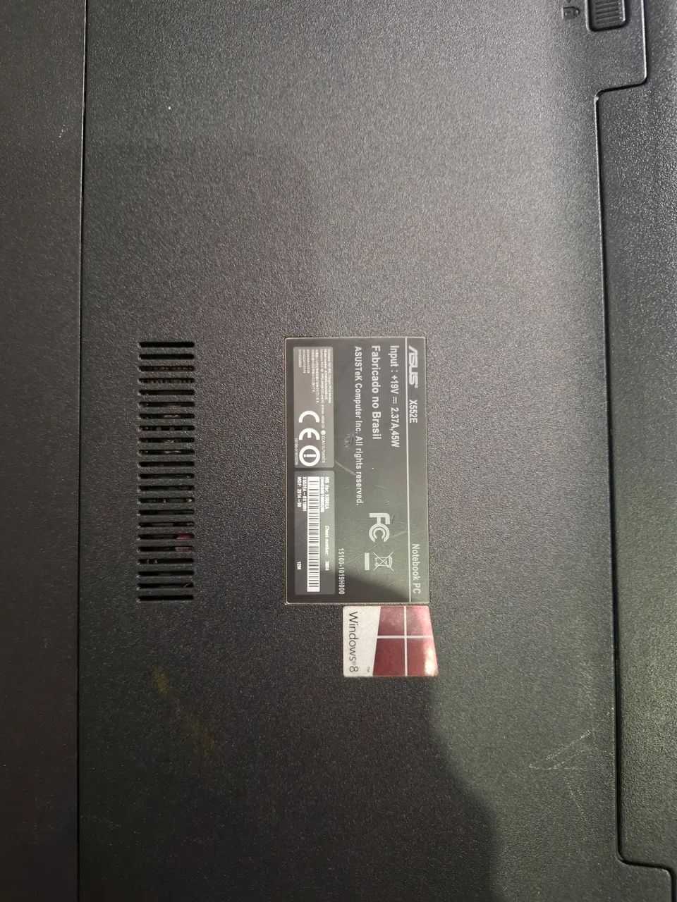 NOTEBOOK ASUS MODELO X552E - Foto 4