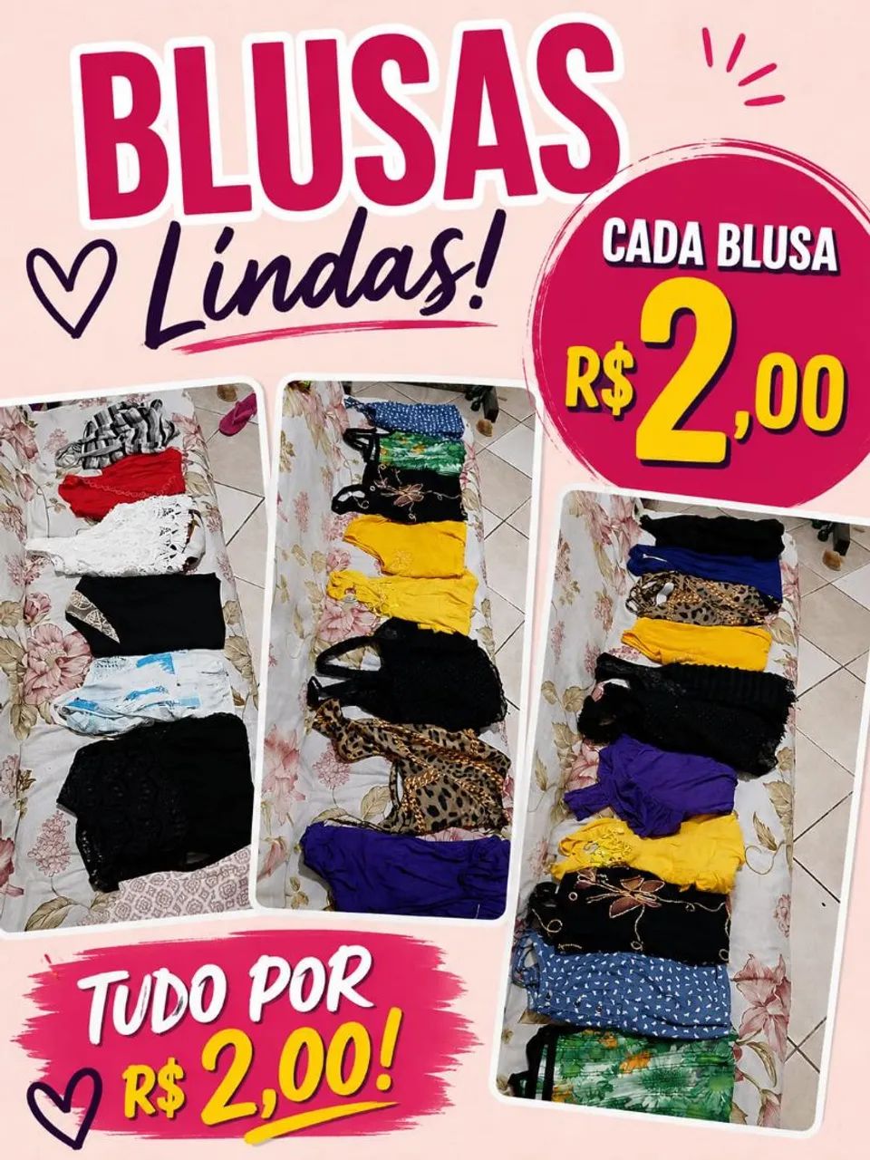 Vendo blusas variadas tm g  - Foto 3