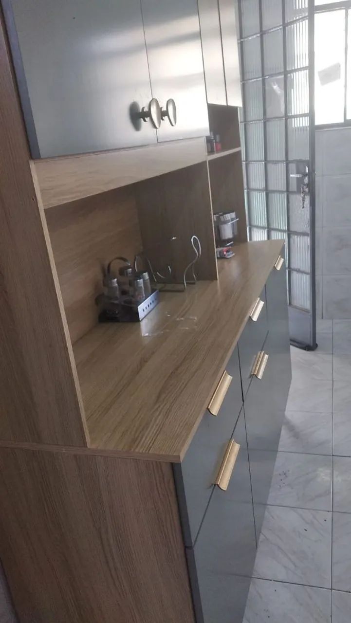 Móvel máquina guarda roupa cama baú tv 32 polegadas  - Foto 3
