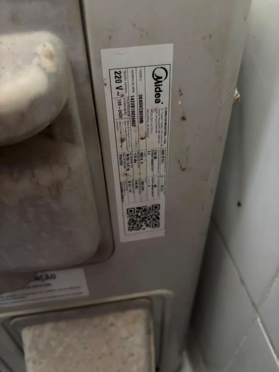 AR CONDICIONADO MIDEA 9000BTS (750rs) - Foto 5