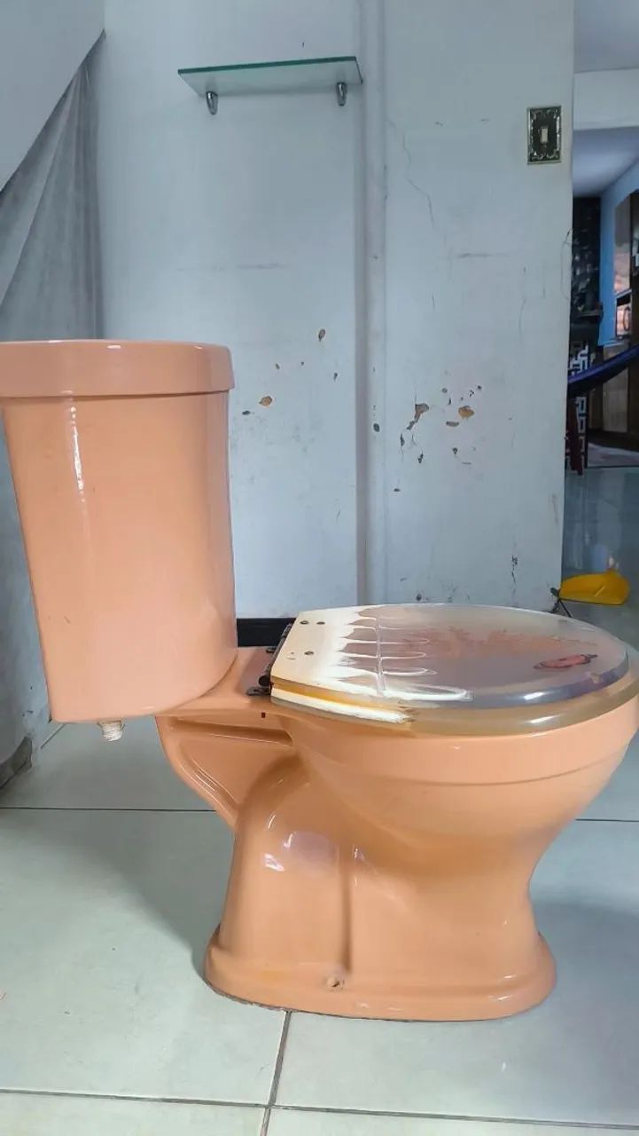 Vaso sanitário com caixa acoplada  - Foto 3