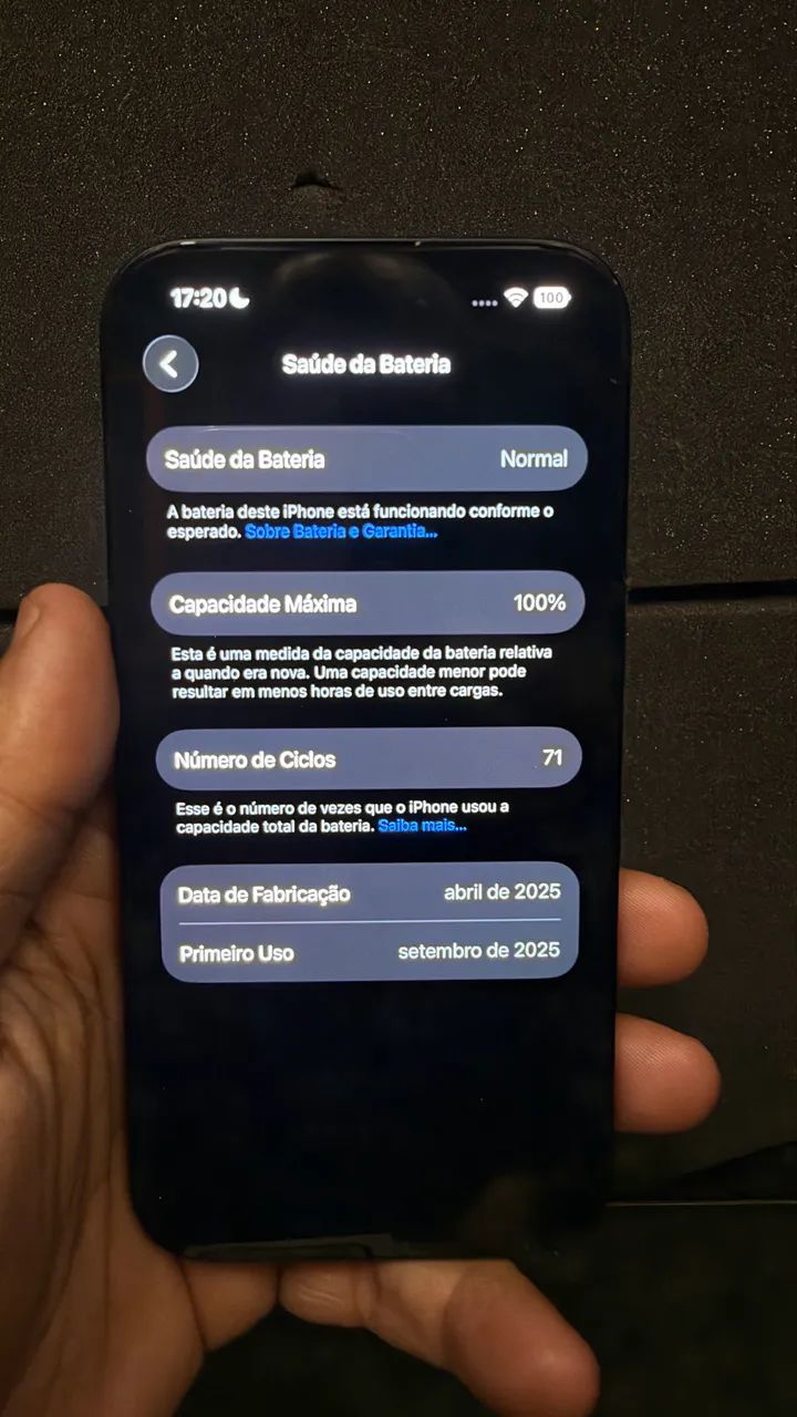 IPHONE 15 256GB PRETO BAT 100% (ANATEL) - Foto 2