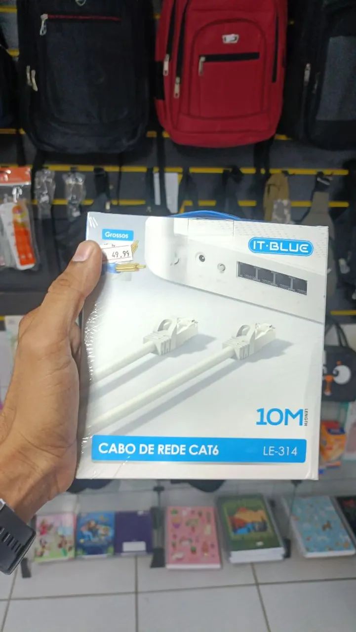 Cabo de rede Rj45 cat6 5 a 30 metros  - Foto 2