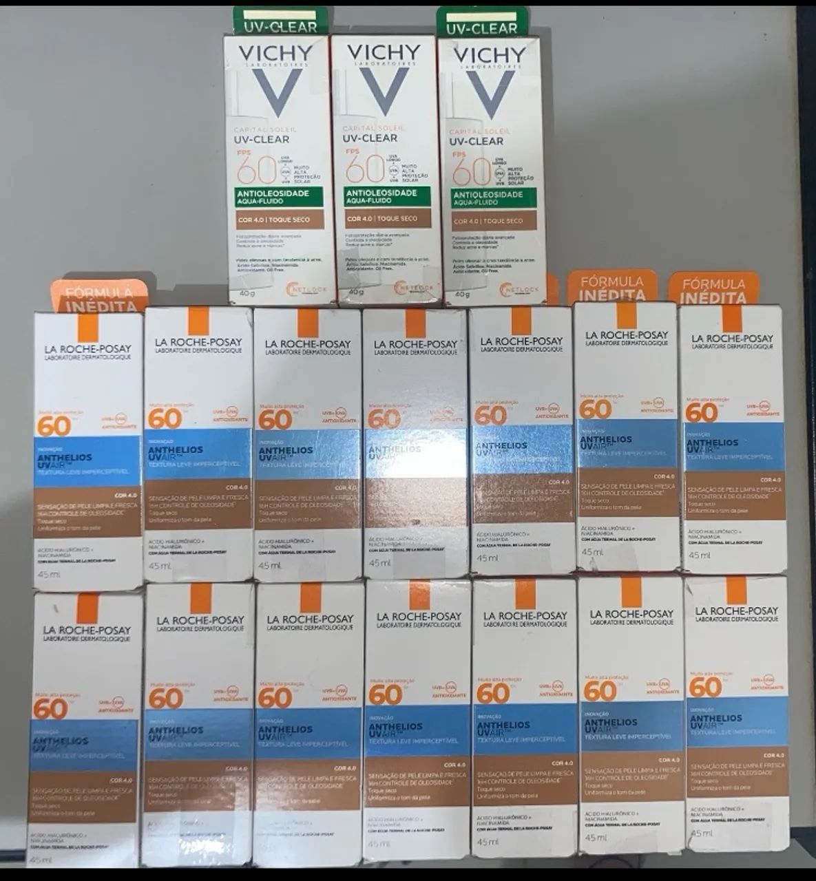 Vendo combo de protetor solar lá roche 4.0