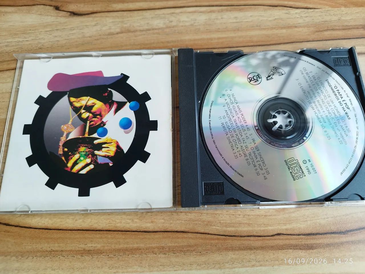 Cd Engenheiros - O Papa é Pop - Foto 3