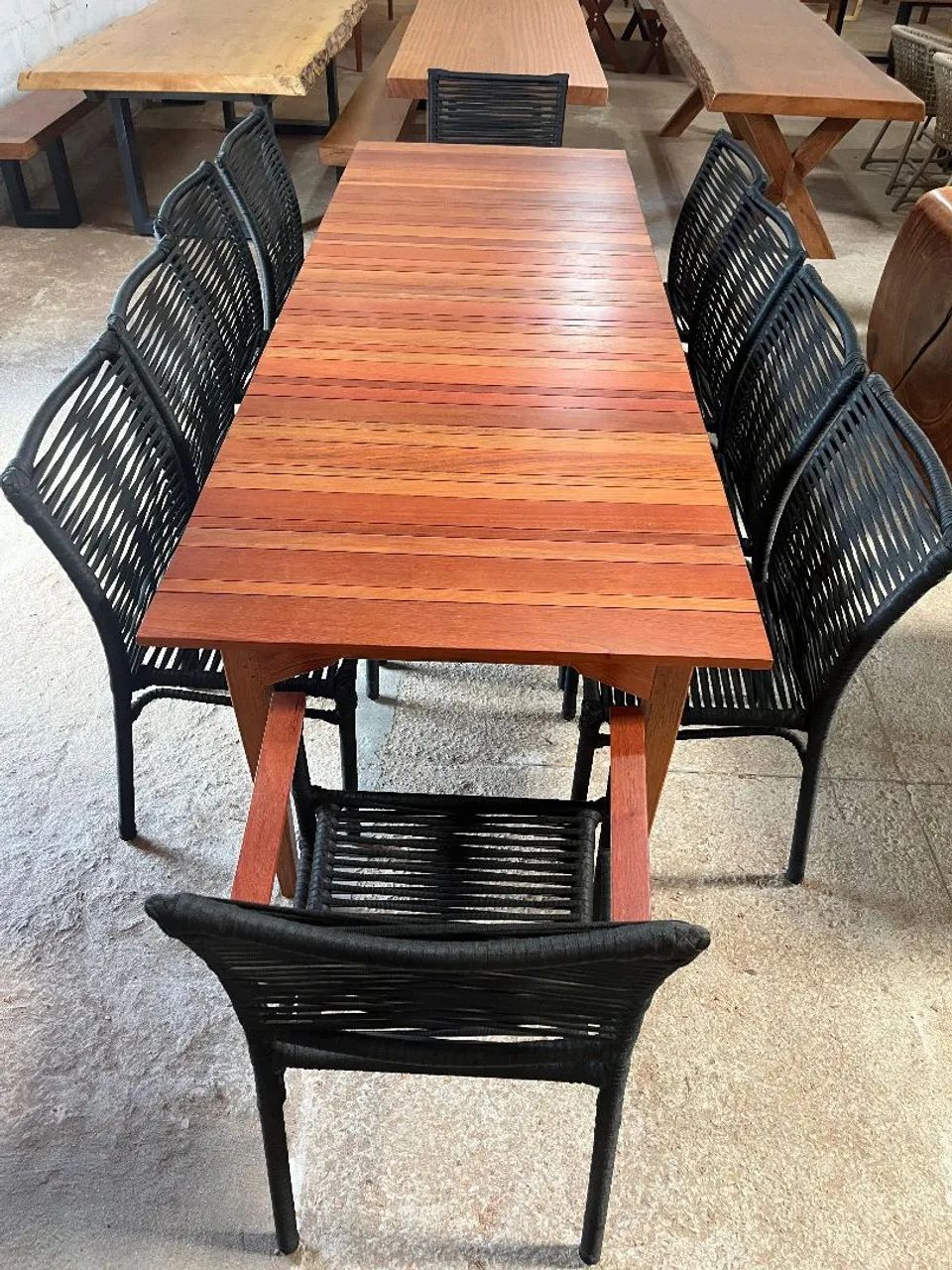 Mesa de tábuas em jatobá  - Foto 2
