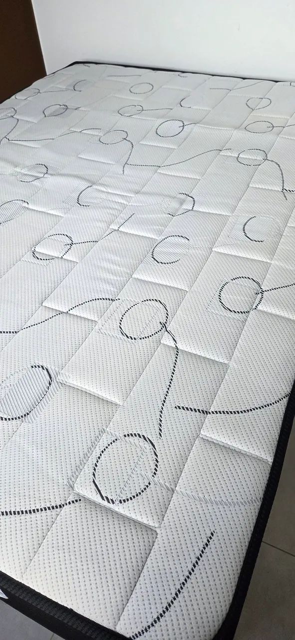 Cama box baú casal com colchão  - Foto 2