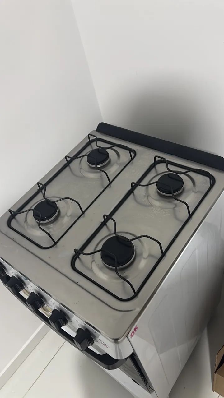 Fogão Ideal Pop 4 Bocas com Mesa em Inox - Esmaltec - Foto 2