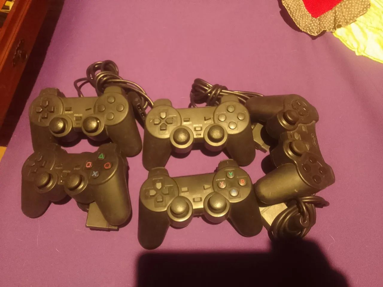 Controle ps2 paralelo.